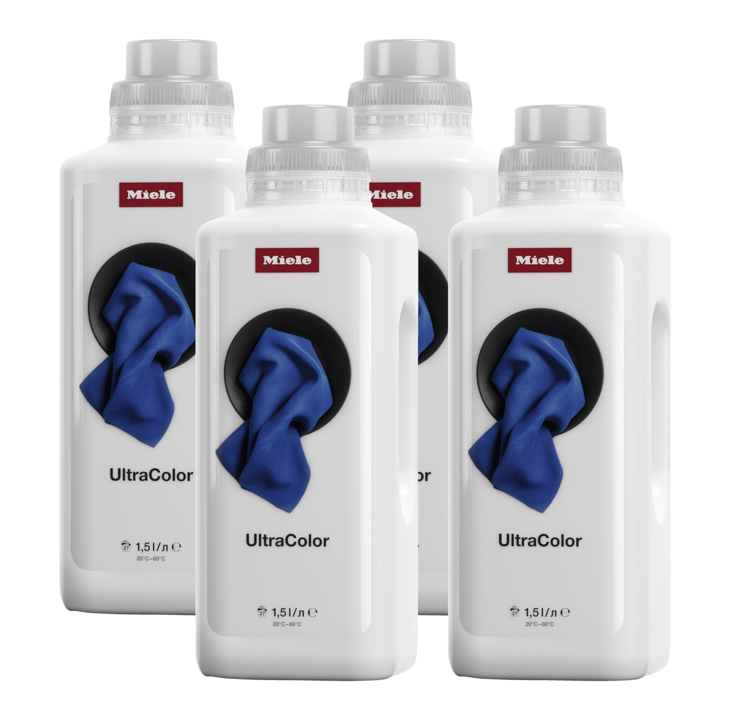 Набор для стирки цветного белья UltraColor Aqua WA UC 1501 L 1,5лх4 шт. Miele купить в Брянске | Всегда в наличии! | Артикул 12647690 | Официальный сайт