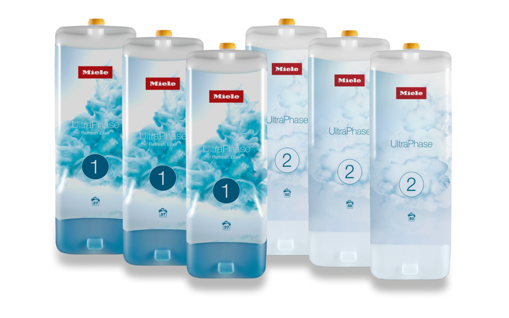 Набор картриджей для стирки UltraPhase Refresh Elixir (6 шт) Miele купить в Брянске | Всегда в наличии! | Артикул 11615140 | Официальный сайт