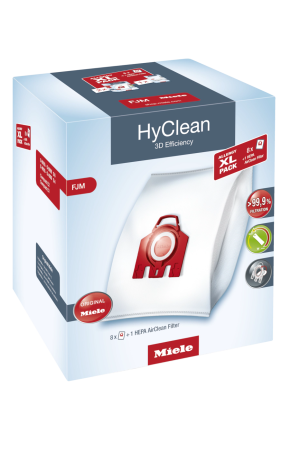 Комплект мешков пылесборников Allergy XL Pack 2 HyClean FJM + фильтр HA 50 Miele купить в Брянске | Всегда в наличии! | Артикул 10632910 | Официальный сайт