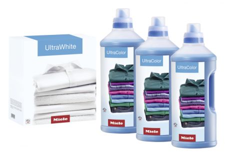 Набор моющих средств для стиральных машин 3хUltraColor + 1хUltraWhite Miele купить в Брянске | Всегда в наличии! | Артикул 11347740 | Официальный сайт